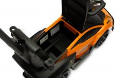 Машинка для катання Caretero (Toyz) Lamborghini Essenza Orange з батьківською ручкою